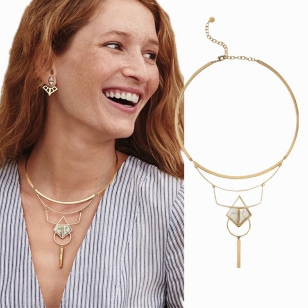 Stella and dot Mondrian collar